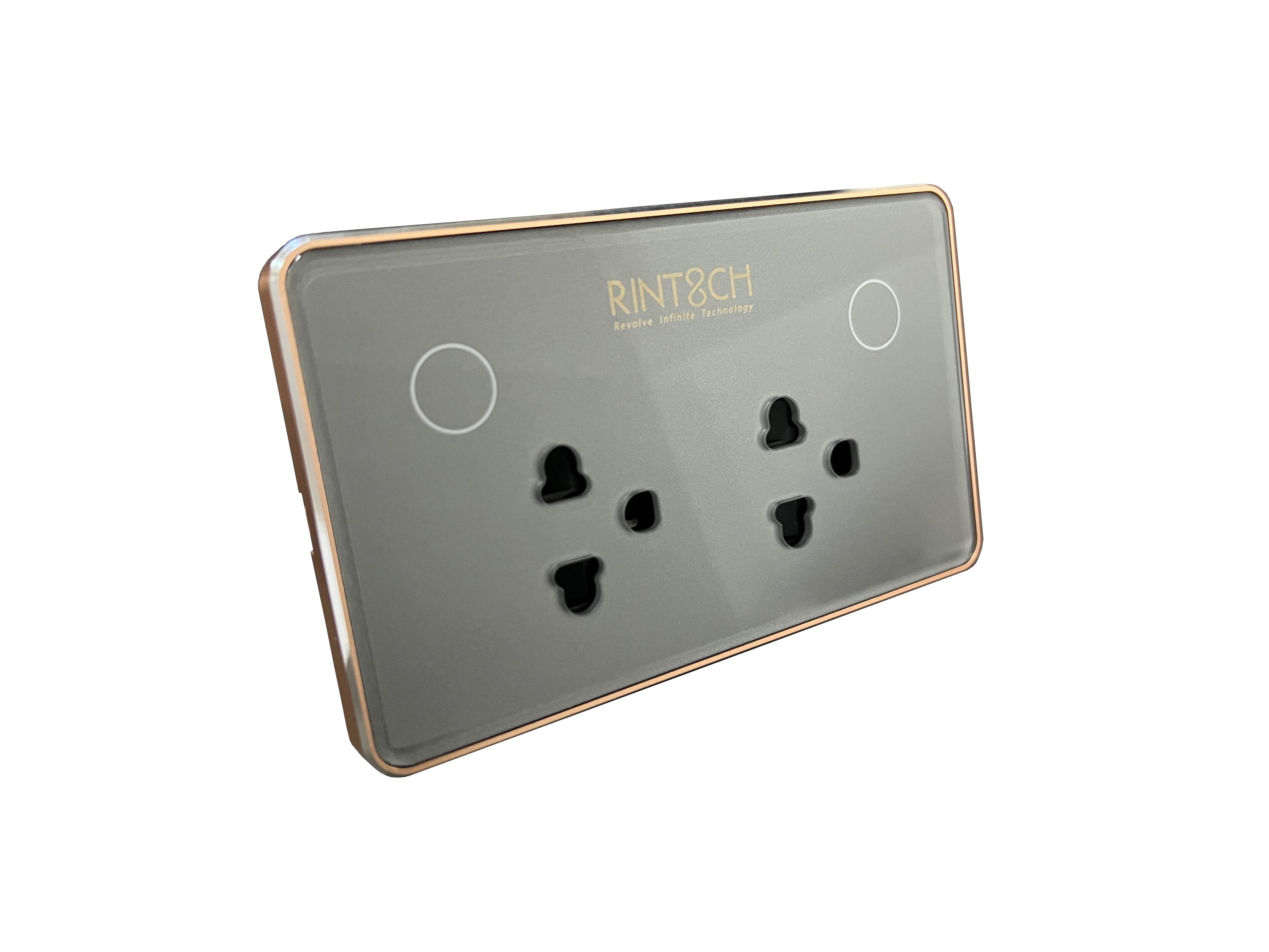 RINT8CH Socket (GreyGold)